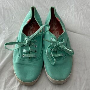 Keds Women's Tiffany Blue Canvas Sneakers